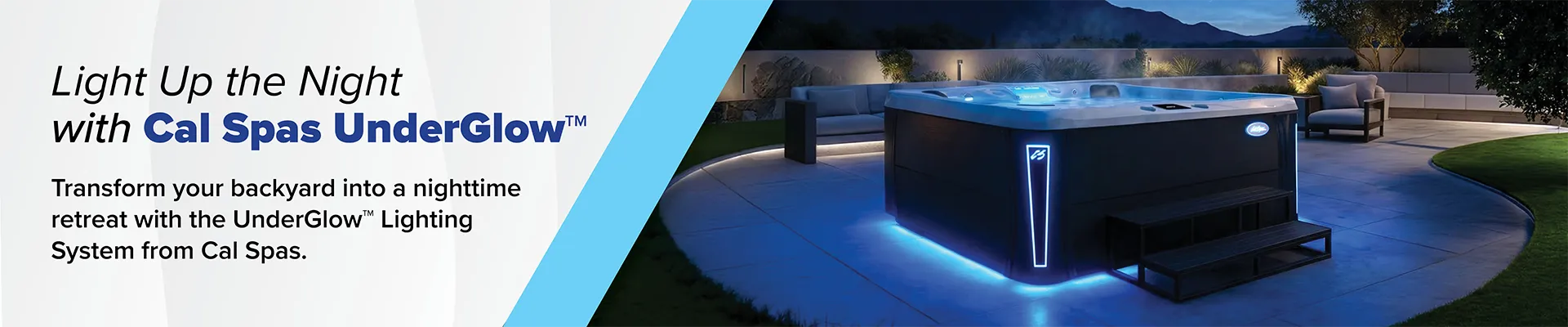 Calspas hot tub being used in a family setting - Missouri City